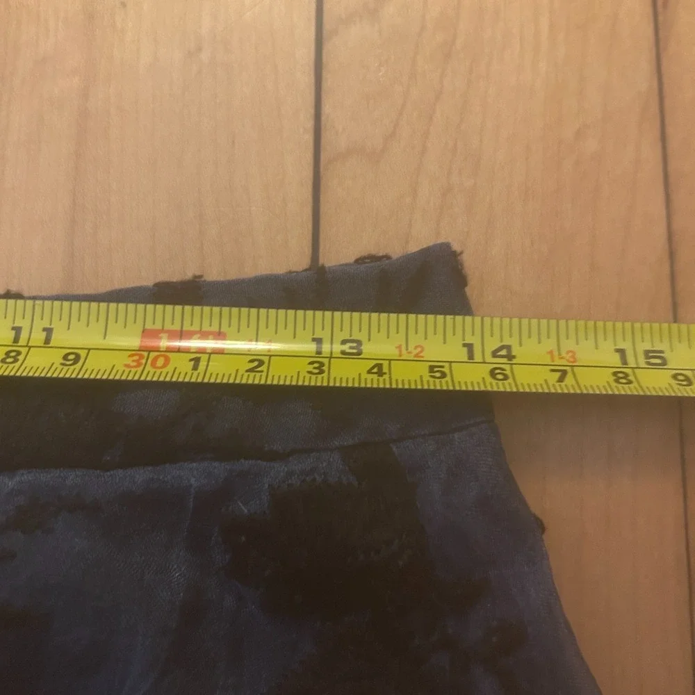 J.Crew Collection Skirt Size 6 Silk Navy Fairy Grunge Whimsigoth Moody